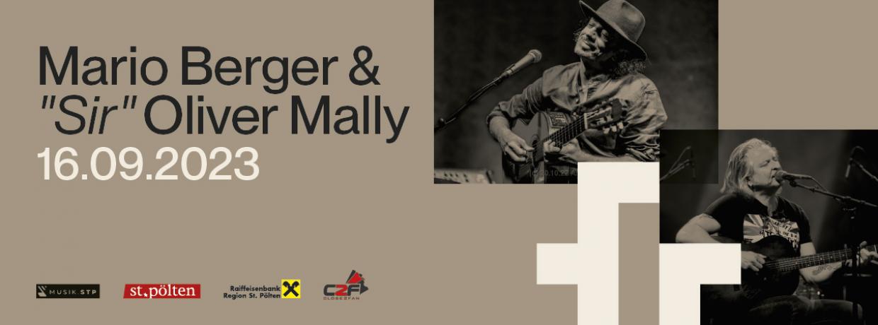 MARIO BERGER & "SIR" OLIVER MALLY