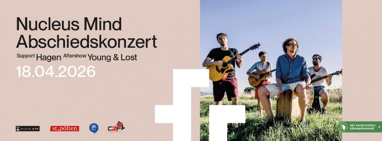 NEUER TERMIN: NUCLEUS MIND ABSCHIEDSKONZERT