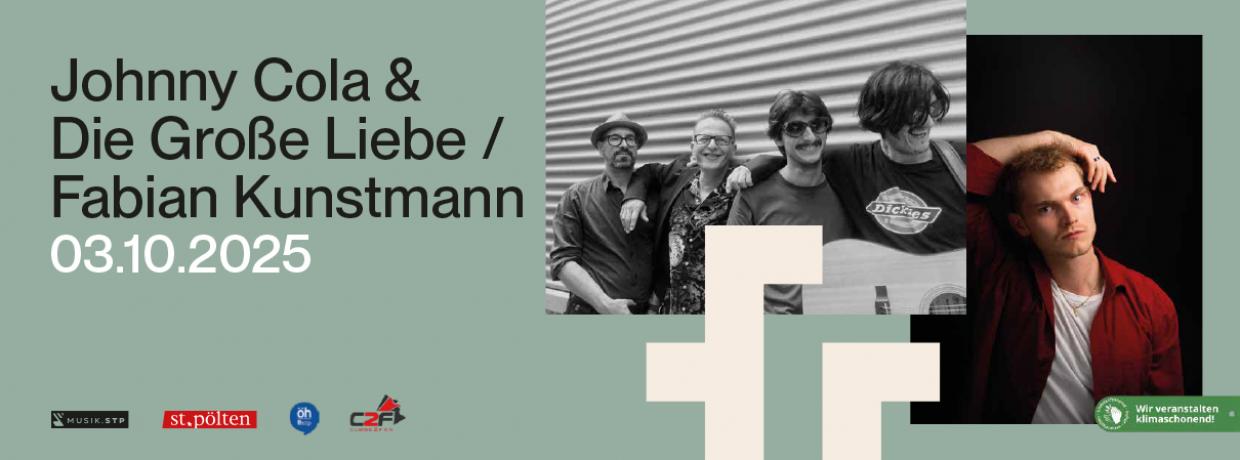 FABIAN KUNSTMANN, JOHNNY COLA & DIE GROSSE LIEBE FABIAN KUNSTMANN, JOHNNY COLA & DIE GROSSE LIEBE