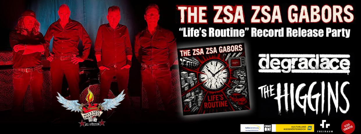 THE ZSA ZSA GABORS "LIFE'S ROUTINE" RECORD RELEASE PARTY THE ZSA ZSA GABORS "LIFE'S ROUTINE" RECORD RELEASE PARTY
