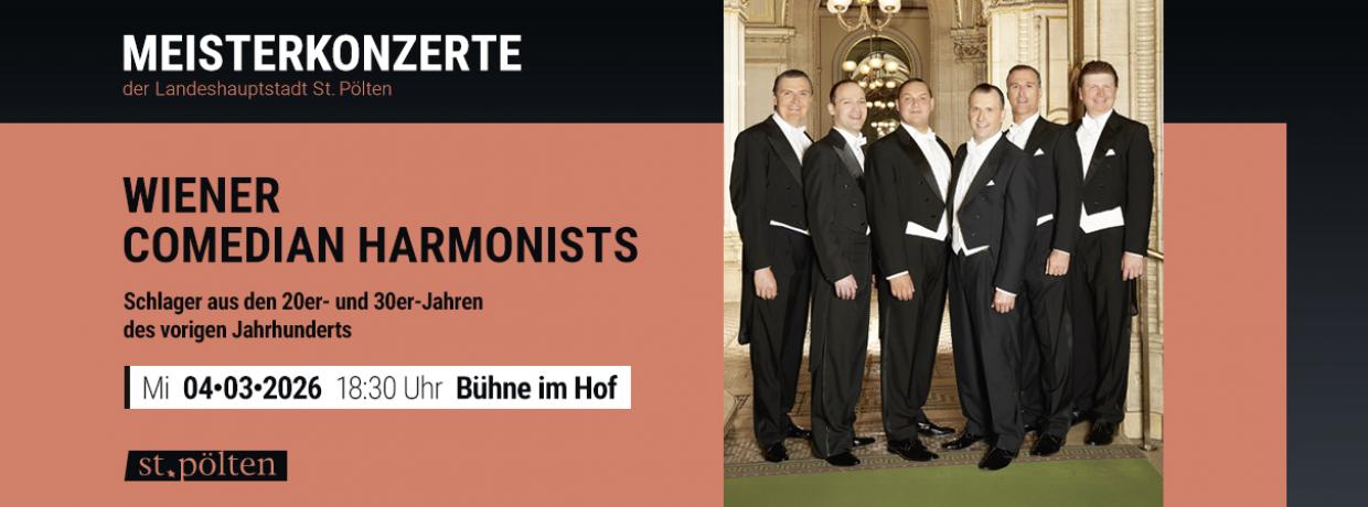 VERSCHOBEN: WIENER COMEDIAN HARMONISTS