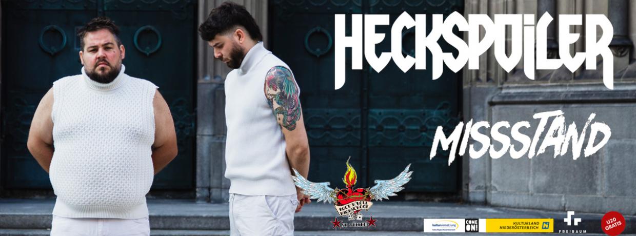 HECKSPOILER + SPECIAL GUESTS: MISSSTAND + IROKÄSE