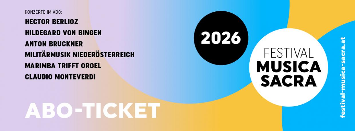 ABONNEMENT FESTIVAL MUSICA SACRA 2026