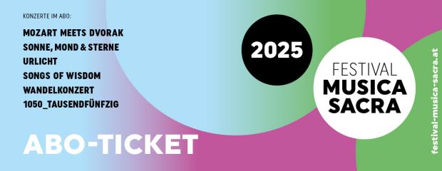 ABONNEMENT FESTIVAL MUSICA SACRA 2025