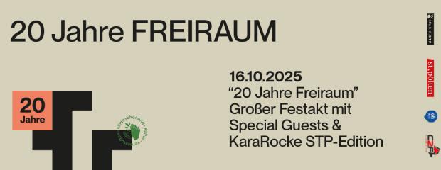 20 JAHRE FREIRAUM