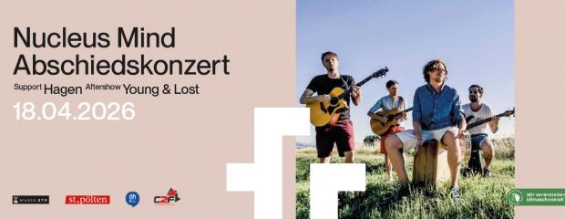 NEUER TERMIN: NUCLEUS MIND ABSCHIEDSKONZERT