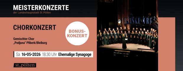 CHORKONZERT: GEMISCHTER CHOR „PODJUNA“ PLIBERK/BLEIBURG