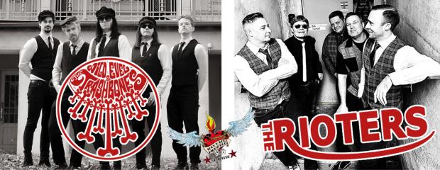WILD EVEL & TRASHBONES /// THE RIOTERS