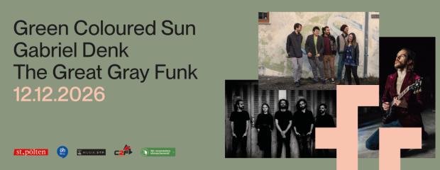 GREEN COLOURED SUN, GABRIEL DENK, GREAT GRAY FUNK